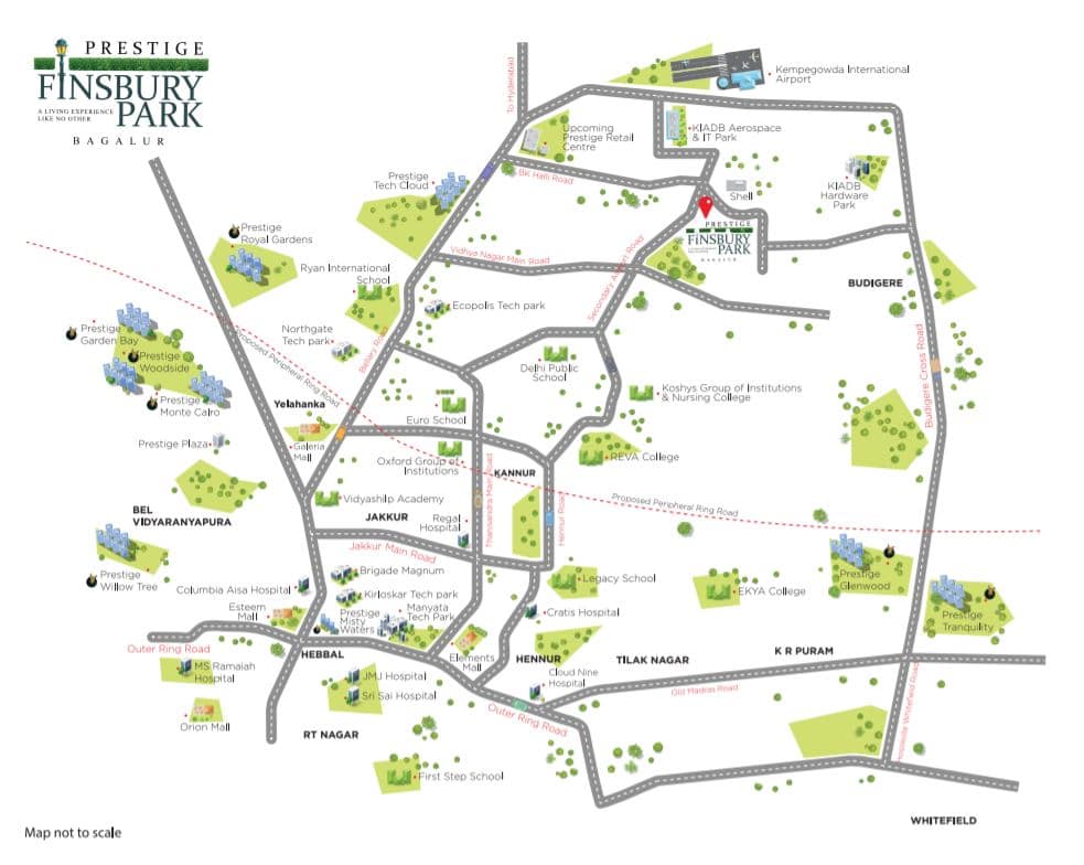 prestige finsbury park location map